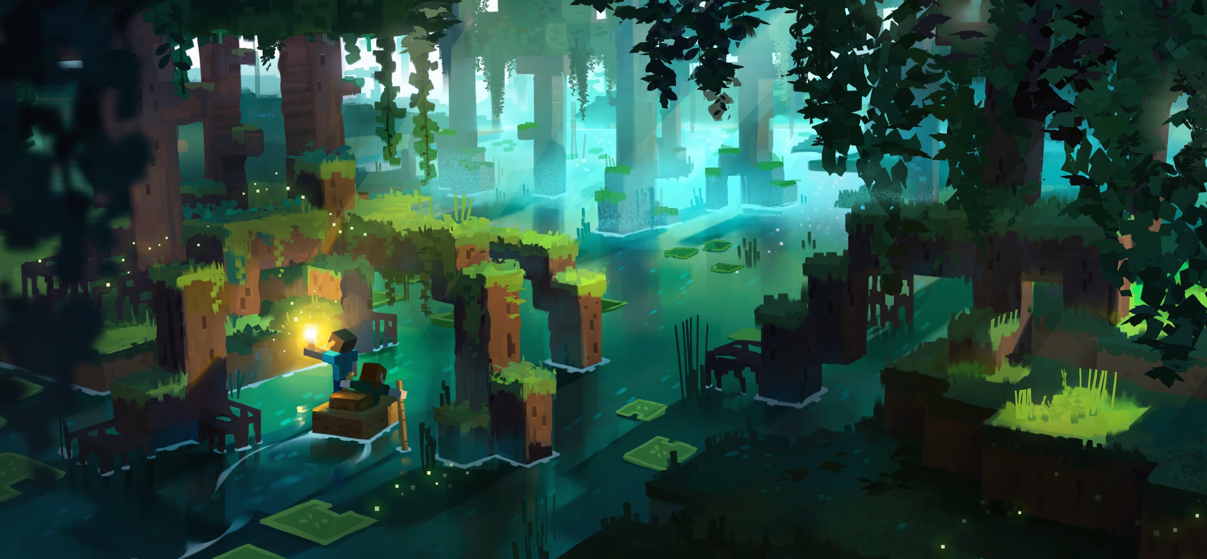 Marais et ruines de l'univers Moroland